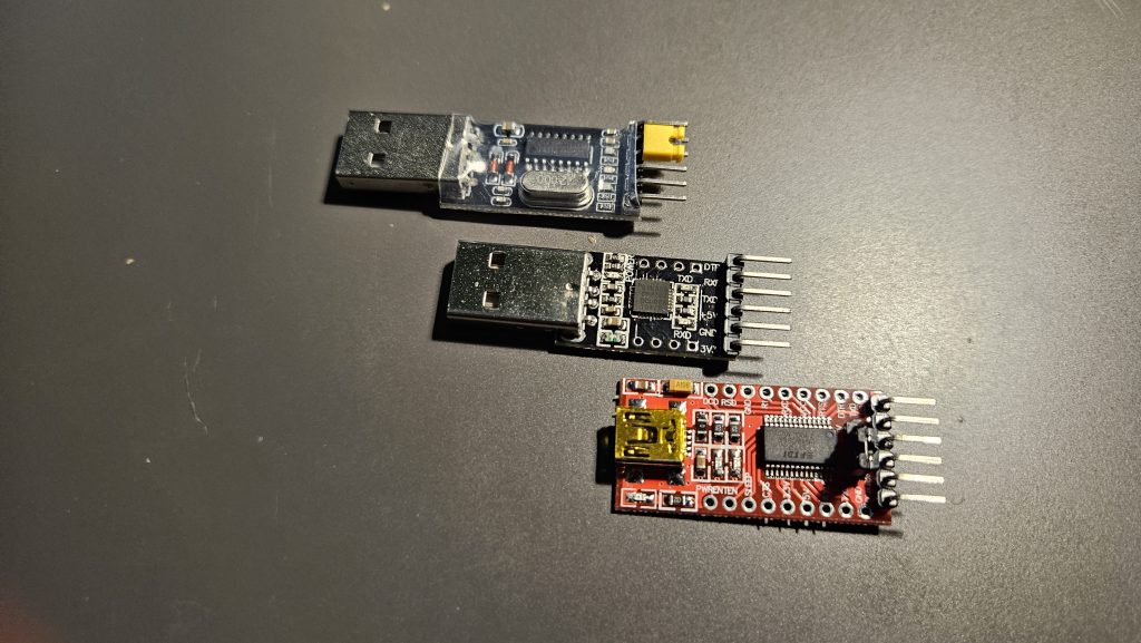 Serial to (LV)TTL converters