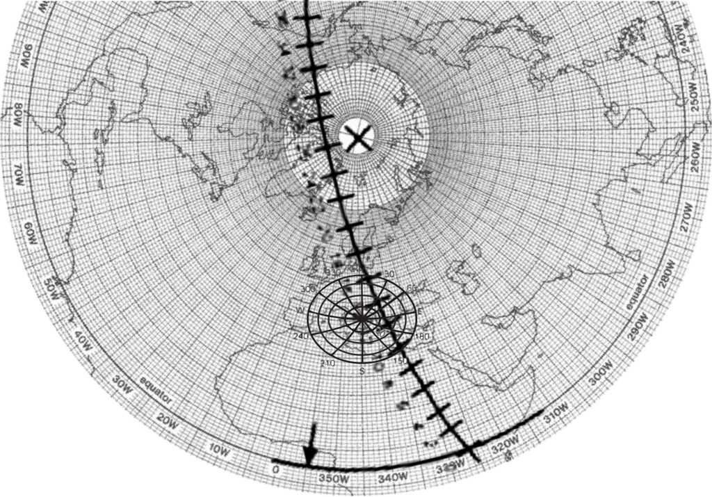a tracking map